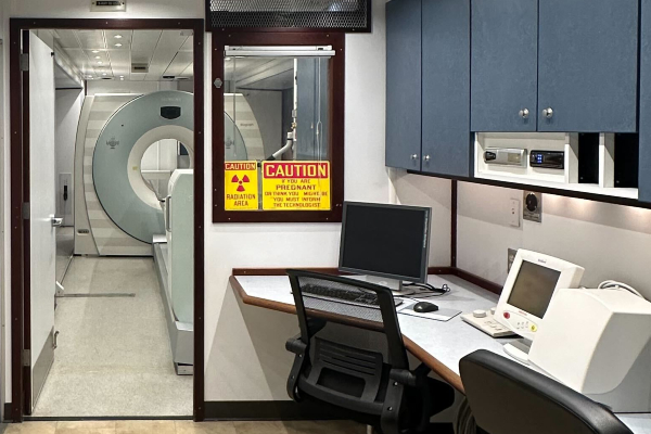 Mobile PET/CT Scanner Unit  for rental Interior View